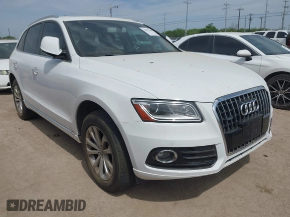 2016 Audi Q5 Premium Plus with VIN WA1L2AFP6GA038557, listed as a IAAI auction lot 42071248 with 188,772 mi miles. Bid and sale history available at carsss.com. Image 1.
