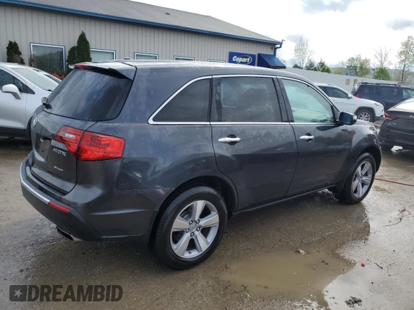 2013 Acura MDX with VIN 2HNYD2H2XDH519397, listed as a Copart auction lot 53609445 with 270,889 mi miles and Salvage title. Bid and sale history available at DreamBid. Image 3.
