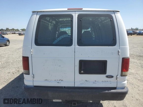 2006 Ford Econoline Cargo with VIN 1FTRE14L76HA44073, listed as a Copart auction lot 60937715 with 387,722 mi miles and Clean title. Bid and sale history available at DreamBid. Image 6.