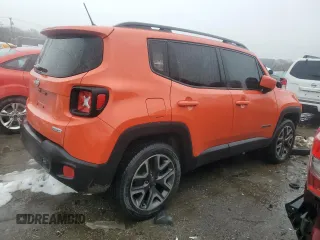 2017 Jeep Renegade Latitude z VIN ZACCJBBB9HPF20630, wystawiony jako Copart lot #44950155 z przebiegiem 72 506 mil mil oraz Szkoda całkowita • Salvage title. Historia ofert i sprzedaży dostępna na DreamBid. Obrazek 3.
