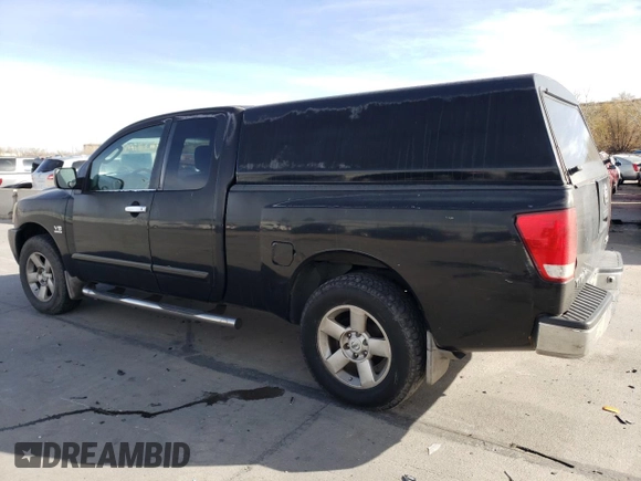 2004 Nissan Titan SE with VIN 1N6AA06A34N578875, listed as a Copart auction lot 81799754 with 240,085 mi miles and Salvage Title. Bid and sale history available at carsss.com. Image 2.