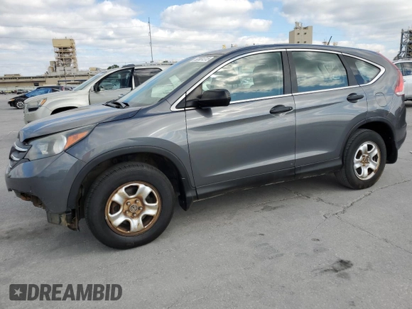 2014 Honda CR-V LX with VIN 3CZRM3H36EG707662, listed as a Copart auction lot 52881315 with 124,978 mi miles and Clean Title. Bid and sale history available at carsss.com. Image 1.
