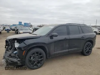 2024 Chevrolet Traverse AWD RS with VIN 1GNEVLKS2RJ243833, listed as a Copart auction lot 87878775 with 1,338 mi miles and Salvage Title. Bid and sale history available at carsss.com. Image 1.