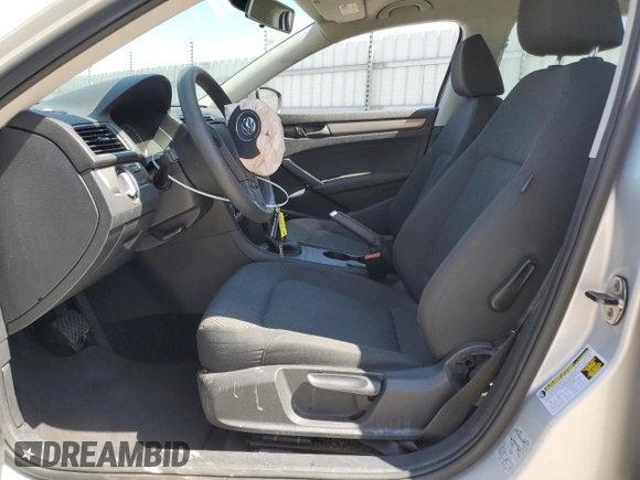 2013 Volkswagen Passat S with VIN 1VWAP7A38DC001836, listed as a Copart auction lot 61879375 with 82,841 mi miles and Salvage title. Bid and sale history available at DreamBid. Image 7.
