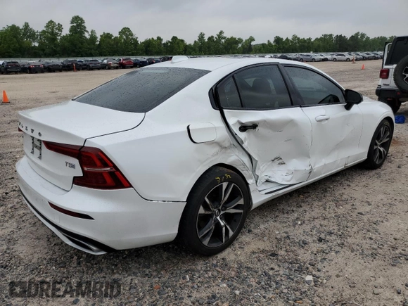 2020 Volvo S60 R-Design with VIN 7JR102FM8LG067596, listed as a Copart auction lot 51402483 with 49,417 mi miles. Bid and sale history available at carsss.com. Image 3.