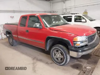 1999 GMC New Sierra 1500 SLE with VIN 1GTEK19T9XE502246, listed as a IAAI auction lot 42035971 with 351,757 mi miles. Bid and sale history available at carsss.com. Image 1.