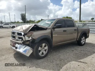 2009 Dodge 1500 SLT with VIN 1D3HB13P79S741105, listed as a Copart auction lot 77383134 with 183,546 mi miles and Non Repairable. Bid and sale history available at DreamBid. Image 1.