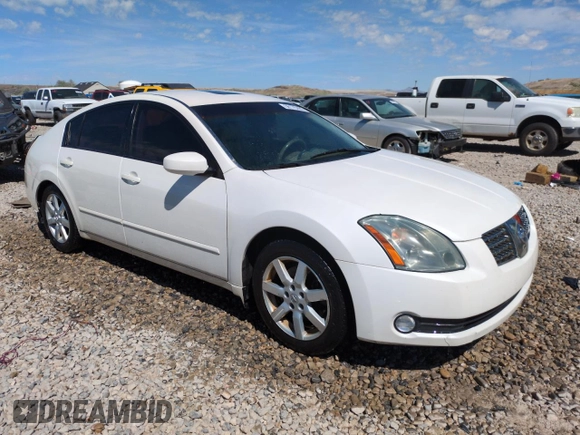 2004 Nissan Maxima SE with VIN 1N4BA41E24C883438, listed as a Copart auction lot 56175265 with 122,747 mi miles and Salvage title. Bid and sale history available at DreamBid. Image 4.