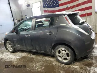 2013 Nissan LEAF SV with VIN 1N4AZ0CP3DC421675, listed as a Copart auction lot 45648375 with 40,437 mi miles and Salvage Title. Bid and sale history available at carsss.com. Image 2.