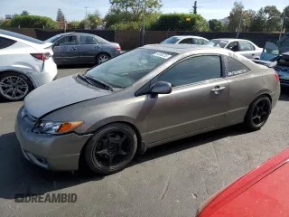 2007 Honda Civic Si z VIN 2HGFG21567H704206, wystawiony jako Copart lot #54360225 z przebiegiem 193 345 mil mil oraz Szkody całkowita. Historia ofert i sprzedaży dostępna na DreamBid. Obrazek 1.