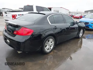 2010 Infiniti G37 Sedan Journey with VIN JN1CV6AP6AM204425, listed as a IAAI auction lot 41891406 with 137,120 mi miles. Bid and sale history available at carsss.com. Image 4.