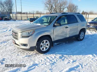 2016 GMC Acadia SLE with VIN 1GKKRPKD4GJ231189, listed as a IAAI auction lot 41299695 with 108,894 mi miles. Bid and sale history available at carsss.com. Image 2.