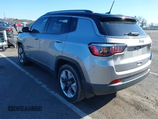 2018 Jeep Compass Limited with VIN 3C4NJCCB6JT489123, listed as a IAAI auction lot 41824477 with 101,291 mi miles and . Bid and sale history available at DreamBid. Image 3.