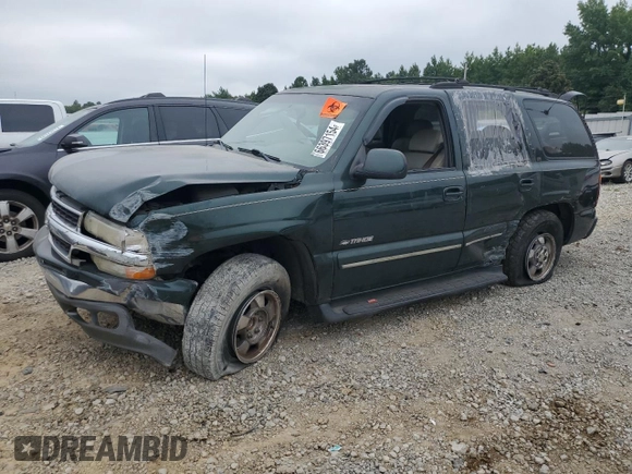 2001 Chevrolet Tahoe LT with VIN 1GNEC13T51R140719, listed as a Copart auction lot 66397154 with 209,949 mi miles and Clean Title. Bid and sale history available at carsss.com. Image 1.