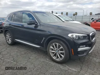 2019 BMW X3 sDrive30i with VIN 5UXTR7C51KLE97226, listed as a Copart auction lot 54701255 with 114,571 mi miles and Clean Title. Bid and sale history available at DreamBid. Image 4.