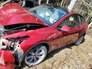2024 Tesla Model Y Long Range with VIN 7SAYGDEE0RF084798, listed as a Copart auction lot 45742835 with Not provided miles and Salvage title. Bid and sale history available at DreamBid. Image 1.