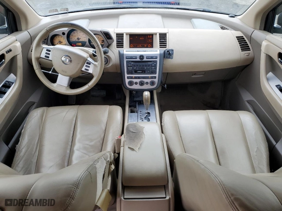 2003 Nissan Murano SE with VIN JN8AZ08W73W223113, listed as a Copart auction lot 73712034 with 129,383 mi miles and Clean Title. Bid and sale history available at carsss.com. Image 8.