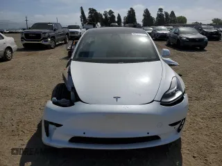 2019 Tesla Model 3 Long Range with VIN 5YJ3E1EB2KF195120, listed as a Copart auction lot 53129415 with 81,071 mi miles and Salvage Title. Bid and sale history available at DreamBid. Image 5.