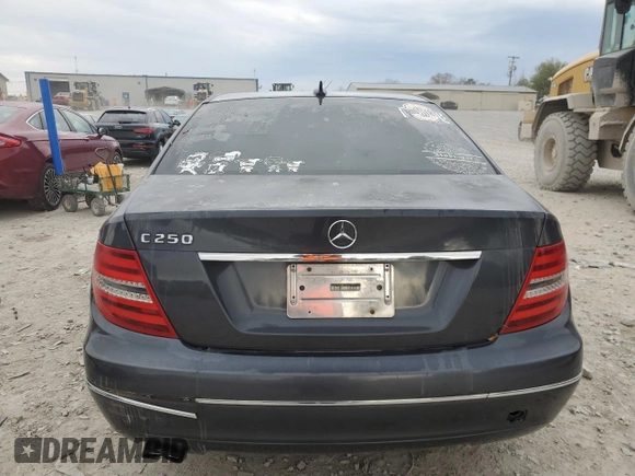 2013 Mercedes-Benz C-Class C 250 Sport with VIN WDDGF4HB8DR263273, listed as a Copart auction lot 50776885 with 177,264 mi miles and Clean Title. Bid and sale history available at carsss.com. Image 6.