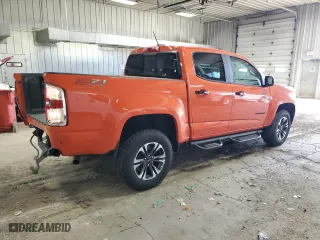 2021 Chevrolet Colorado 4WD Z71 with VIN 1GCGTDEN7M1152777, listed as a Copart auction lot 49625585 with 18,489 mi miles and Salvage Title. Bid and sale history available at carsss.com. Image 3.