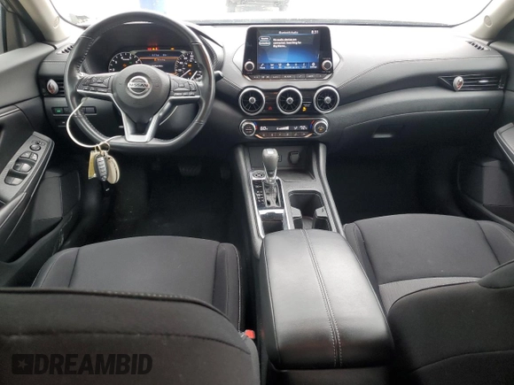 2021 Nissan Sentra SV with VIN 3N1AB8CV2MY296934, listed as a Copart auction lot 56463445 with 43,328 mi miles and Salvage title. Bid and sale history available at DreamBid. Image 8.