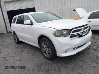 2013 Dodge Durango R/T with VIN 1C4SDHCT6DC672487, listed as a IAAI auction lot 42242172 with 185,074 mi miles and . Bid and sale history available at DreamBid. Image 1.