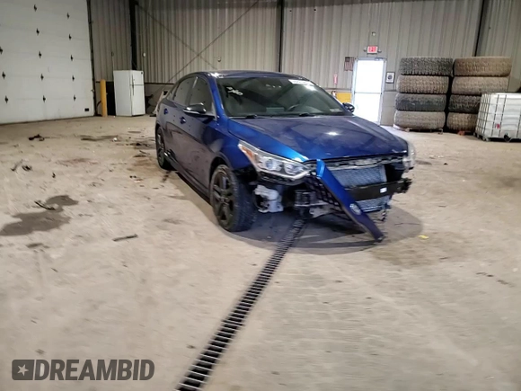 2020 Kia Forte GT-Line with VIN 3KPF34AD9LE181539, listed as a Copart auction lot 46827965 with 86,604 mi miles and Salvage Title. Bid and sale history available at carsss.com. Image 11.