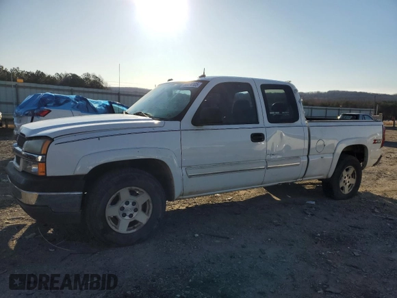 2004 Chevrolet Silverado 1500 with VIN 1GCEK19T44Z184623, listed as a Copart auction lot 50474105 with 252,214 mi miles and Clean Title. Bid and sale history available at DreamBid. Image 1.