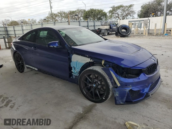 2019 BMW M4 CS with VIN WBS3S7C56KAC09341, listed as a Copart auction lot 41950264 with 35,937 mi miles. Bid and sale history available at carsss.com. Image 4.