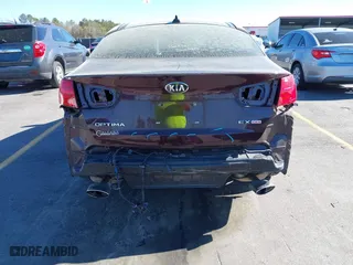 2015 Kia Optima EX with VIN 5XXGN4A75FG391608, listed as a IAAI auction lot 41817373 with 143,031 mi miles. Bid and sale history available at carsss.com. Image 6.