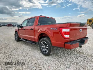 2023 Ford F-150 XL with VIN 1FTEW1CP9PKE72490, listed as a Copart auction lot 60045635 with 10,318 mi miles and Salvage title. Bid and sale history available at DreamBid. Image 2.