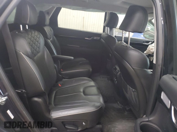 2021 Hyundai Palisade Limited with VIN KM8R5DHE1MU207961, listed as a Copart auction lot 56989515 with 36,416 mi miles and Salvage title. Bid and sale history available at DreamBid. Image 11.