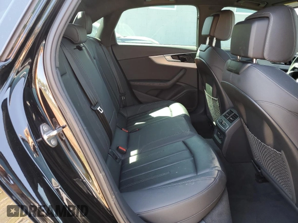 2023 Audi A4 S line Premium Plus with VIN WAUEAAF47PA005572, listed as a Copart auction lot 55026685 with 33,437 mi miles and Salvage Title. Bid and sale history available at DreamBid. Image 10.