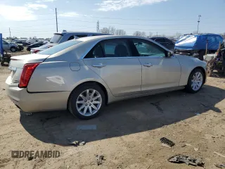 2014 Cadillac CTS Sedan RWD with VIN 1G6AP5SX9E0128240, listed as a Copart auction lot 52949005 with 56,018 mi miles and Clean Title. Bid and sale history available at carsss.com. Image 3.