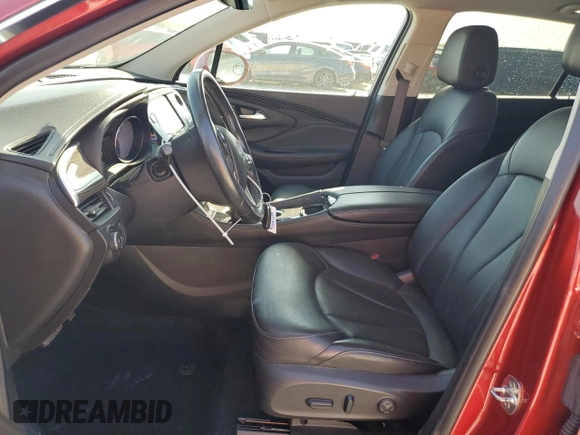 2020 Buick Envision Essence with VIN LRBFX2SA6LD124325, listed as a Copart auction lot 53081685 with 38,406 mi miles and Salvage Title. Bid and sale history available at DreamBid. Image 7.