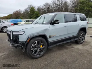 2023 Rivian R1S Adventure with VIN 7PDSGABA4PN011024, listed as a Copart auction lot 72703154 with 14,043 mi miles and Salvage Title. Bid and sale history available at carsss.com. Image 1.