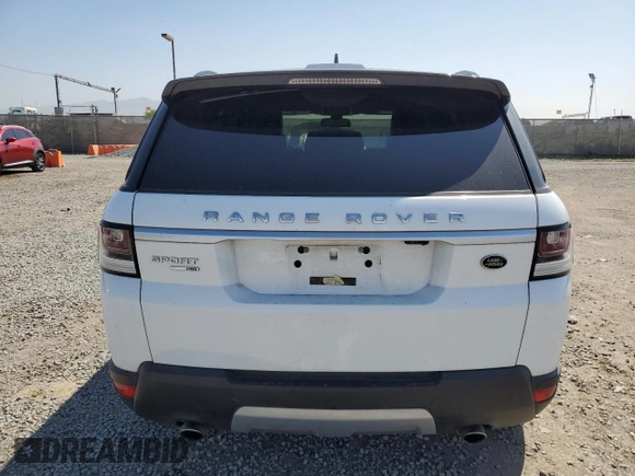 2016 Land Rover Range Rover Sport HSE with VIN SALWR2PF9GA655891, listed as a Copart auction lot 52196605 with 79,315 mi miles and Clean title. Bid and sale history available at DreamBid. Image 6.