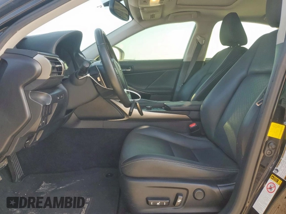 2014 Lexus IS 250 with VIN JTHBF1D21E5033364, listed as a Copart auction lot 61505885 with 96,171 mi miles and Salvage title. Bid and sale history available at DreamBid. Image 7.