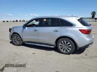2015 Acura MDX Technology with VIN 5FRYD3H41FB014112, listed as a Copart auction lot 51713615 with 122,565 mi miles and Salvage title. Bid and sale history available at DreamBid. Image 2.