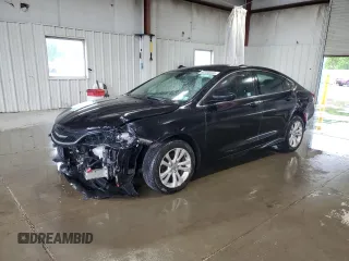 2015 Chrysler 200 Limited with VIN 1C3CCCAB8FN724900, listed as a Copart auction lot 60056645 with 143,032 mi miles and Salvage title. Bid and sale history available at DreamBid. Image 1.