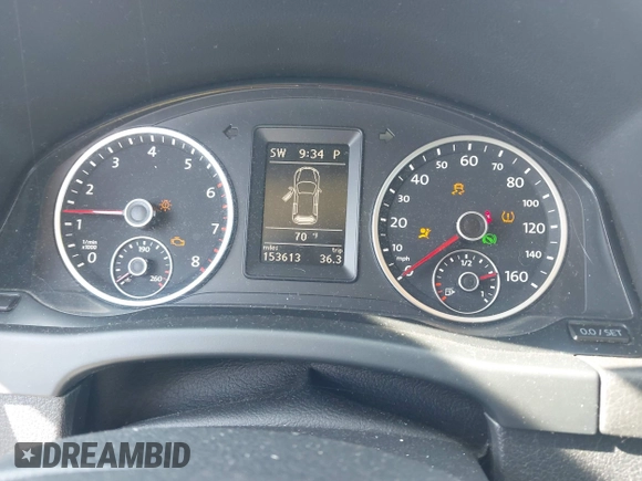 2012 Volkswagen Tiguan S with VIN WVGBV7AX2CW566981, listed as a IAAI auction lot 42069748 with 153,613 mi miles and . Bid and sale history available at DreamBid. Image 7.