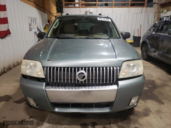 2007 Mercury Mariner Luxury with VIN 4M2CU91147KJ00348, listed as a Copart auction lot 89218185 with 184,182 mi miles and Salvage Title. Bid and sale history available at carsss.com. Image 5.