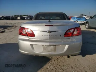 2008 Chrysler Sebring LX with VIN 1C3LC45K68N167486, listed as a Copart auction lot 83137184 with 71,805 mi miles and Clean Title. Bid and sale history available at carsss.com. Image 6.