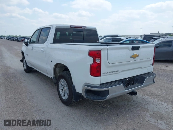 2025 Chevrolet Silverado 1500 LT with VIN 2GCPACED1S1114217, listed as a IAAI auction lot 41995350 with 12,550 mi miles and . Bid and sale history available at DreamBid. Image 3.