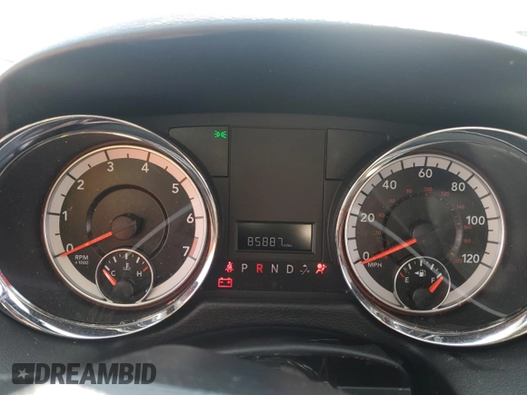 2020 Dodge Grand Caravan SE with VIN 2C4RDGBG8LR236954, listed as a Copart auction lot 44588895 with 85,887 mi miles and Salvage Title. Bid and sale history available at DreamBid. Image 9.