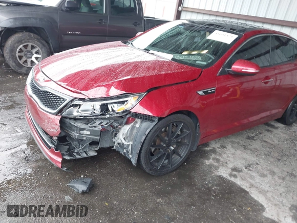2014 Kia Optima SX Turbo with VIN 5XXGR4A60EG286453, listed as a IAAI auction lot 41661379 with 163,206 mi miles and . Bid and sale history available at DreamBid. Image 17.