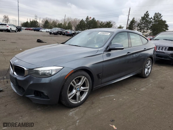 2016 BMW 3 Series Gran Turismo 328i xDrive with VIN WBA8Z5C50GG500347, listed as a Copart auction lot 45960544 with 69,008 mi miles. Bid and sale history available at carsss.com. Image 1.