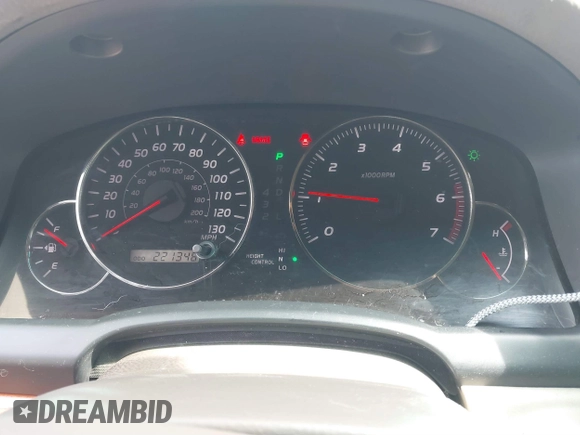 2005 Lexus GX 470 with VIN JTJBT20X650076318, listed as a IAAI auction lot 41896094 with 221,348 mi miles and . Bid and sale history available at DreamBid. Image 7.