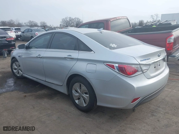 2015 Hyundai Sonata Hybrid Limited with VIN KMHEC4A46FA137237, listed as a IAAI auction lot 41478749 with 125,405 mi miles. Bid and sale history available at carsss.com. Image 14.