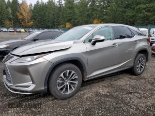 2021 Lexus RX with VIN 2T2AZMAA9MC215716, listed as a Copart auction lot 80513824 with 43,243 mi miles and Salvage Title. Bid and sale history available at carsss.com. Image 1.